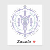Sticker Graphique de citation ARWEN™ Evenstar (Feuille)