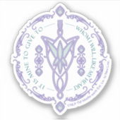 Sticker Graphique de citation ARWEN™ Evenstar (Devant)