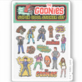 Sticker Graphique de la feuille d'autocollants rétro Gooni (Devant)