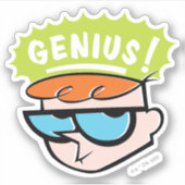 Sticker Graphique de légende Dexter "Genius" (Devant)