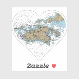 Sticker Graphique de Saint John USVI