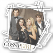 Sticker Graphique du groupe de glamour Gossip Girl (Devant)