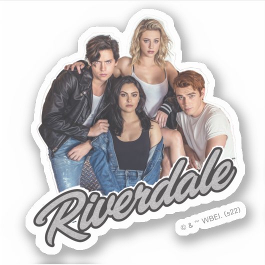 Sticker Graphique du groupe Retro Riverdale (Devant)