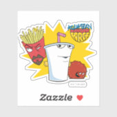 Sticker Graphique explosif de la force de la faim des Ados (Feuille)