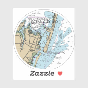 Sticker Graphique MD Ocean City