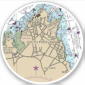 Sticker Graphique MOX de Portland Sud (Devant)