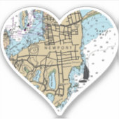 Sticker Graphique Nautique du RI Newport (Devant)