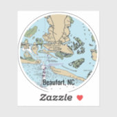 Sticker Graphique NC Beaufort (Feuille)