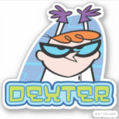 Sticker Graphique Nom du caractère de Dexter (Devant)