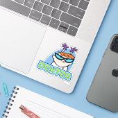 Sticker Graphique Nom du caractère de Dexter (Ordinateur portable avec iPhone)