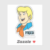 Sticker Graphique Nom Fred (Feuille)