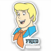 Sticker Graphique Nom Fred (Devant)