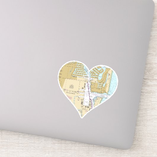 Sticker Graphique Port Everglades Floride (Détail)