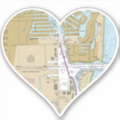 Sticker Graphique Port Everglades Floride (Devant)