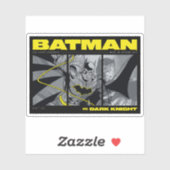 Sticker Graphique triptyque de la bande dessinée de Batman (Feuille)
