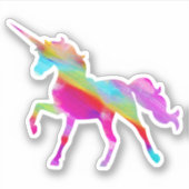 Sticker Graphique Unicorn Rainbow (Devant)