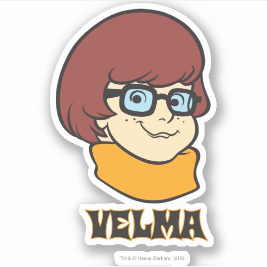 Sticker Graphique Velma Name (Devant)