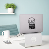 Sticker Graphique Velma "plus intelligent que vous" (Ordinateur portable sur le bureau)
