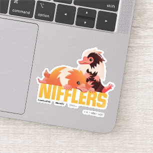 Sticker Graphique Vintage des nifflers