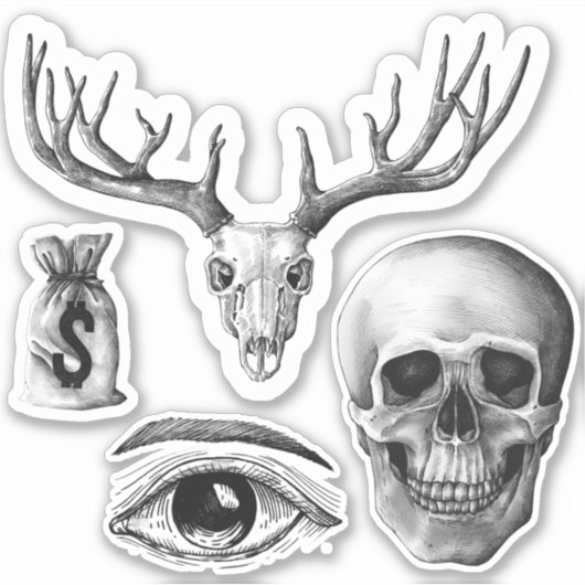 Sticker Graphiques vintages (Devant)