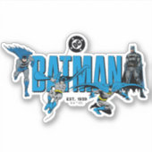 Sticker Graphisme Batman Légendes Pour Toujours (Devant)