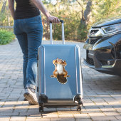 Sticker Graphisme de l'écureuil agrippé à la fenêtre (Valise Insitu)