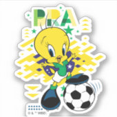 Sticker Graphisme de l'équipe de football du Brésil TWEETY (Devant)