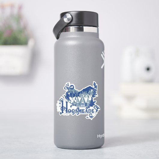 Sticker Graphisme du village vintage de HOGSMEADE™ (HydroFlask)