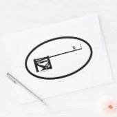 Sticker gras ~ Pole gras ~ Gloucester, MA (Enveloppe)