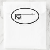 Sticker gras ~ Pole gras ~ Gloucester, MA (Sac)