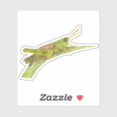Sticker Grasshopper (Feuille)