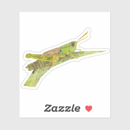 Sticker Grasshopper (Feuille)