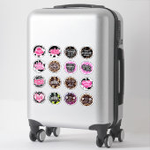 Sticker Gratitude Positive Citations & Inspirational tenda (Sur valise)