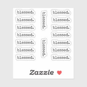 Sticker Gratuit Gratitude Béni Thanksgiving