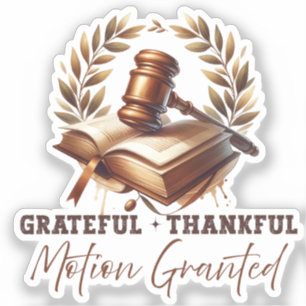 Sticker Gratuit Motion De Remerciements Accordée - Devis D