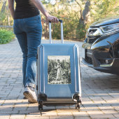 Sticker Gravure vintage de Saint Patrick bannissant les se (Valise Insitu)