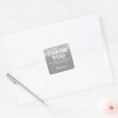 Sticker Gray and Silver Party pour les faveurs (Enveloppe)