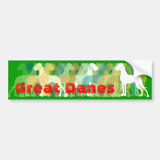 Sticker Great Danes (Devant)