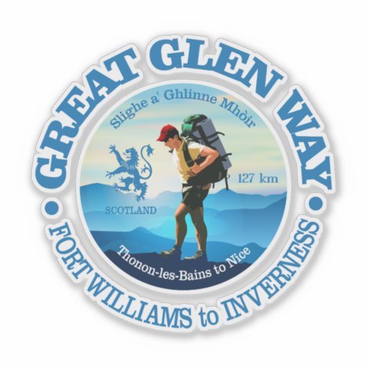 Sticker Great Glen Way (C) (Devant)