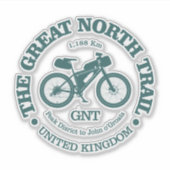 Sticker Great North Trail (cyclisme) (Devant)