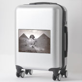 Sticker Great Sphinx & Gizeh Pyramides Necropolis Egypte (Sur valise)
