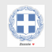 Sticker Grèce (Feuille)