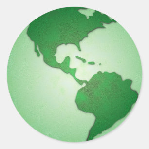 Sticker Green Earth