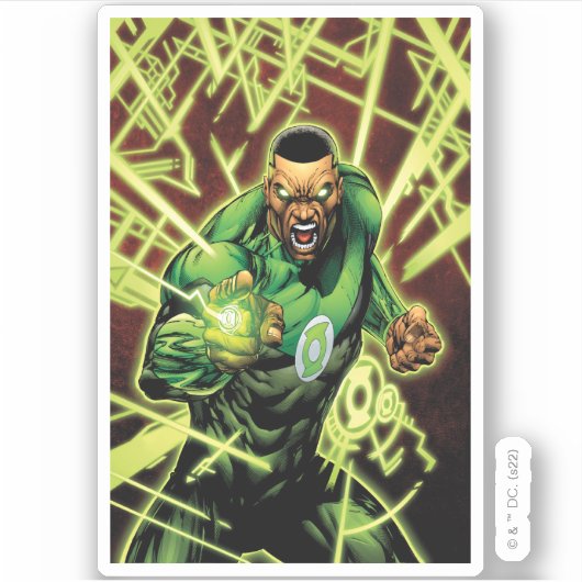 Sticker Green Lantern Corps #61 Couverture de bande dessin (Devant)