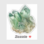 Sticker Green Quartz (Feuille)