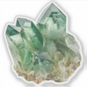 Sticker Green Quartz (Devant)