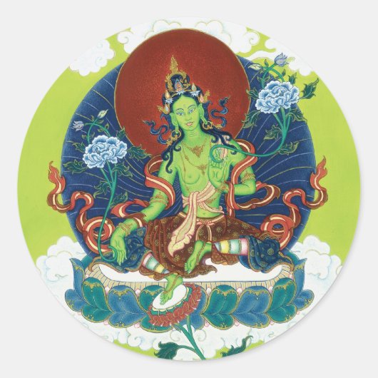 STICKER Green Tara (Devant)