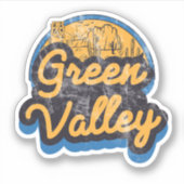 Sticker Green Valley, Arizona (Devant)