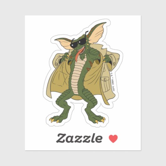 Sticker Gremlins | Cachet à tranchée Flash (Feuille)
