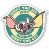 Sticker Gremlins | Ce que vous voyez n'est pas toujours ce (Devant)
